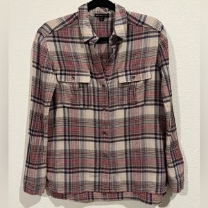 James Perse plaid button up